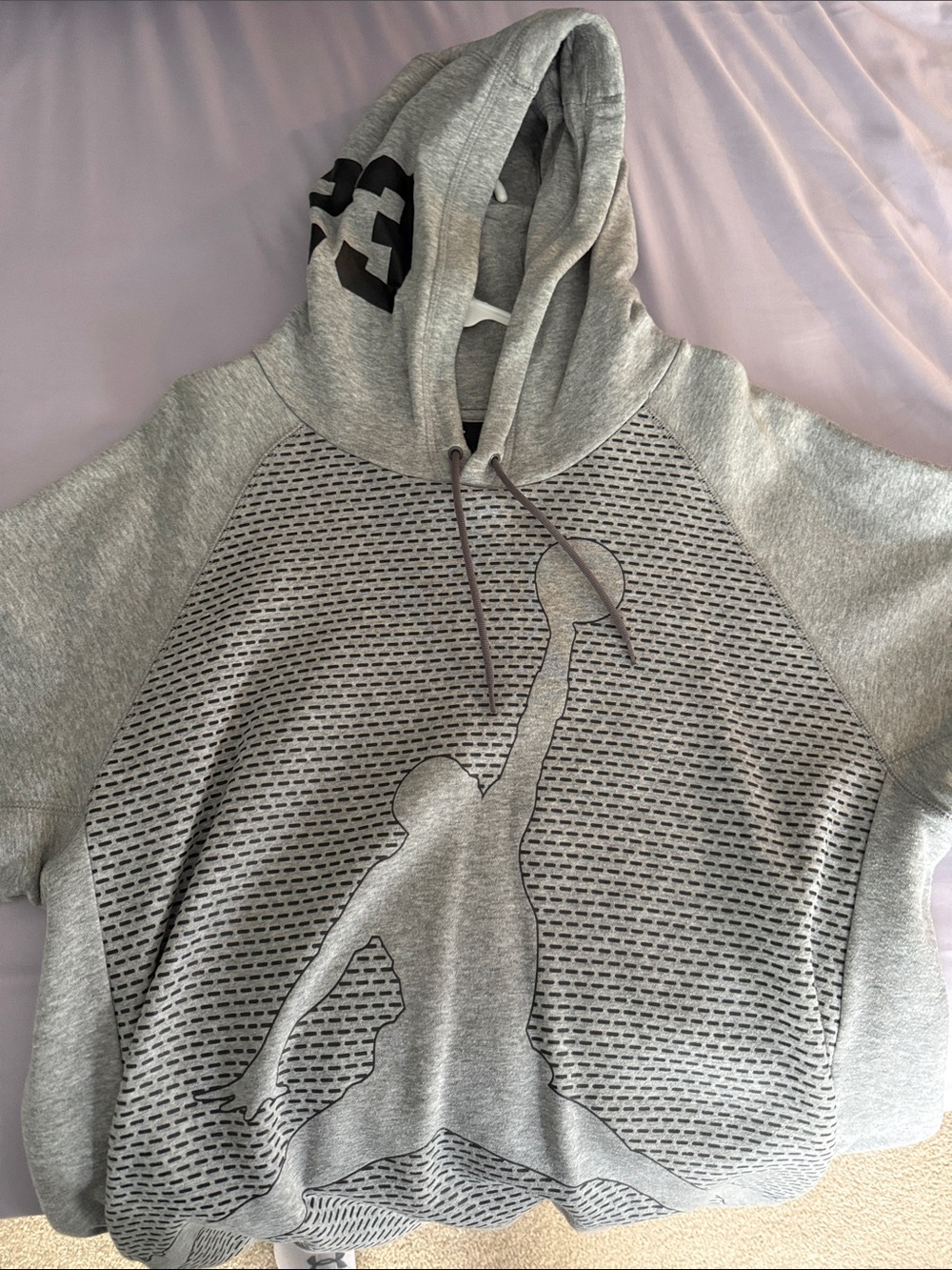 Jordan Gray Jumpman Pullover Hoodie
